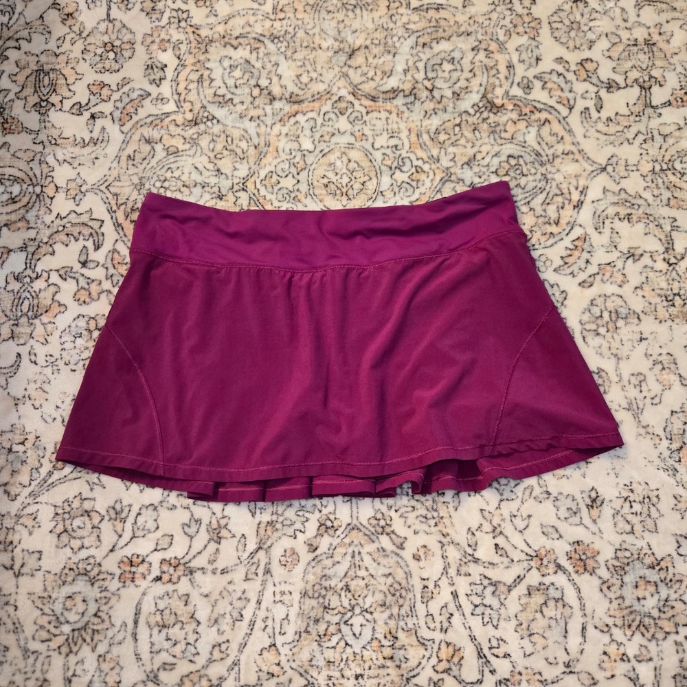 Lululemon pleated athletic skort